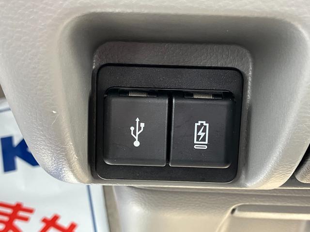 給電用のUSBソケットでデバイスの管理も楽々♪