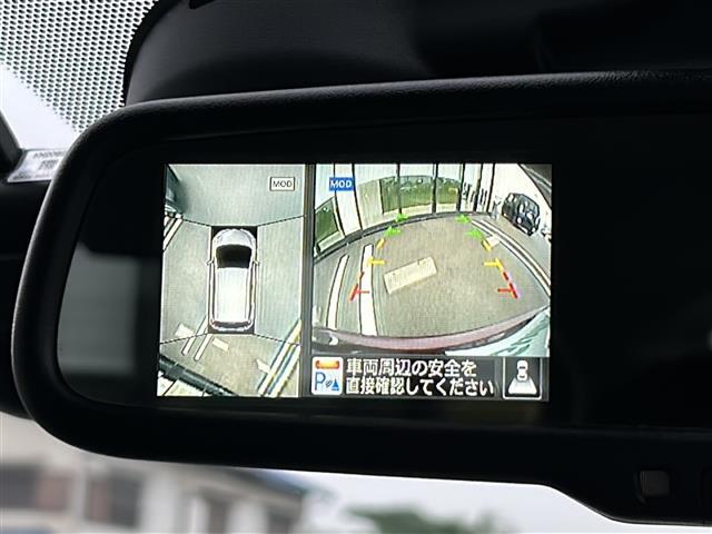 【バックミラー】大きくて見やすいので、後方を見るときも安心です！