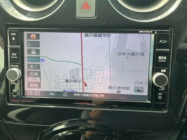 メモリナビMM318D-W