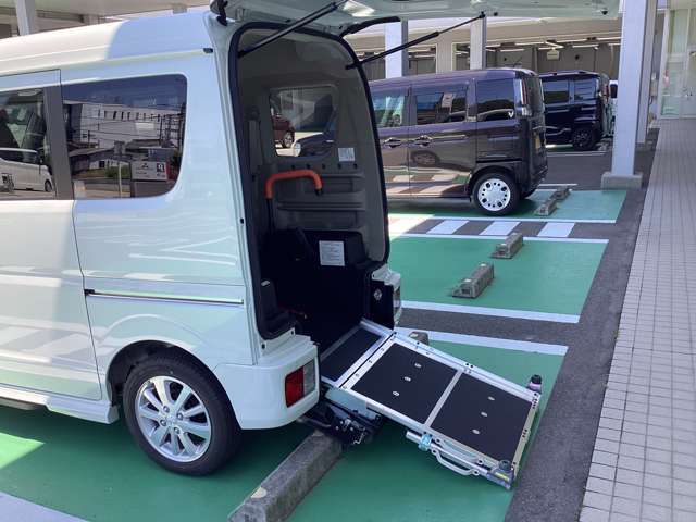 スロープ展開時の傾斜はこのようになっております。