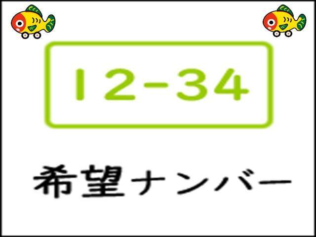 Bプラン画像：お車のナンバーをお好きな数字・思い出の数字に！希望ナンバーを取得するパックです。（人気の番号は抽選になることがございます。また、ご当地ナンバー、字光式ナンバーの場合別途費用が発生いたします。）