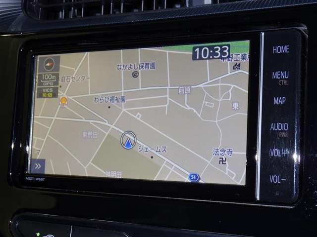 ナビ装着車で知らない道もラクラク！