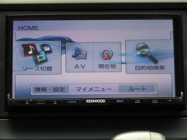 ナビ付きでお出かけも安心！
