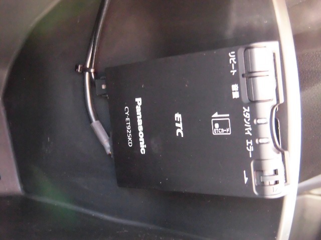 ETC車載器付きで、高速道路への乗り降りもスムーズです