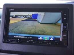 ◆バックカメラ◆リバースにするだけで映ります、後方の安全確認や、狭い駐車場での車庫入れ、雨の日や夜間など視界の悪い時に便利です！安全にバックする為には欠かせない装備です。