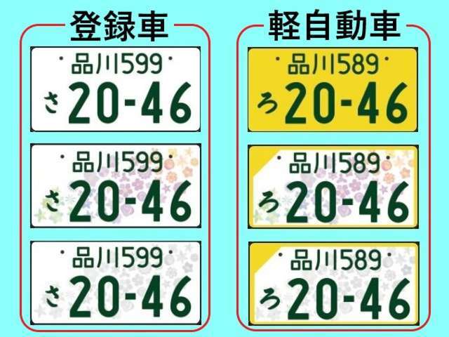 お好みの数字をナンバープレートに！！一部抽選になる番号がございますのでご了承下さい。詳しくはスタッフまでお問い合わせください。