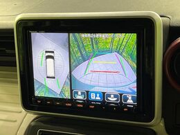【全方位モニター用カメラ】専用のカメラにより、上から見下ろしたような視点で360度クルマの周囲を確認することができます☆死角部分も確認しやすく、狭い場所での切り返しや駐車もスムーズに行えます。