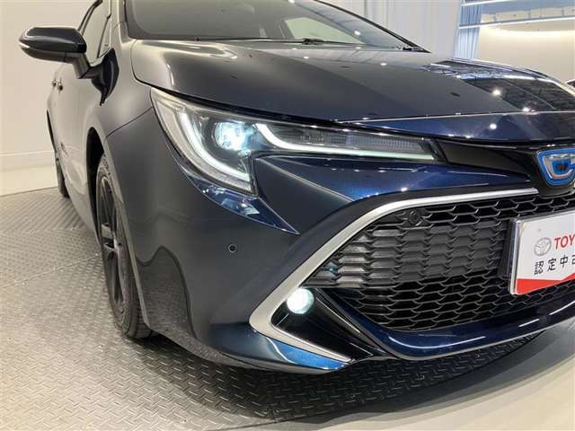 【LEDヘッドランプ】　消費電力の少ないLEDヘッドランプを採用。夜道を明るく照らしてくれます♪フォグランプ付きで霧などにも大活躍しますよ☆