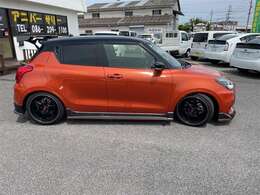 当店のユーザー様のお預かりになります車高も現在2センチ上げています