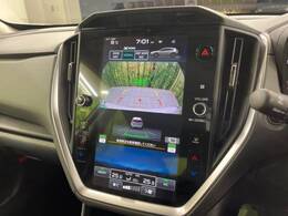 【バックカメラ】駐車時に後方がリアルタイム映像で確認できます。大型商業施設や立体駐車場での駐車時や、夜間のバック時に大活躍！運転スキルに関わらず、今や必須となった装備のひとつです！