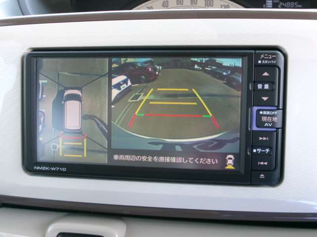 全周囲カメラ！
