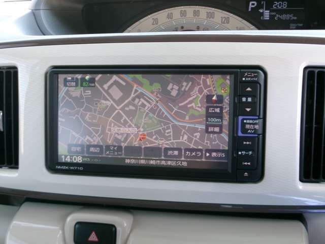 メモリーナビ＜NMZK-W71D＞（フルセグTV/CD/DVD/SD/Bluetooth/USB）！
