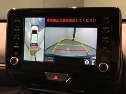 全方位モニターがついています！　車の周囲を360°安全確認できるので、普段の駐車はもちろんの事、縦列駐車や幅寄せの際にも活躍してくれますよ。