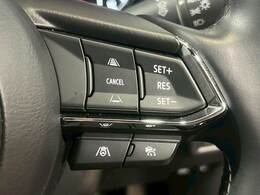 【クルーズコントロール】装備車両になります。遠距離ドライブの高速道路などでは大活躍で疲労軽減に役立ちます。