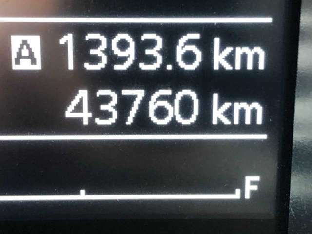 走行距離43,760km
