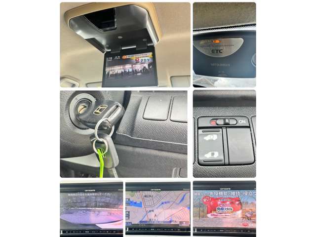 フリップダウンモニターがついておりお子様なども快適にお過ごしいただけます！