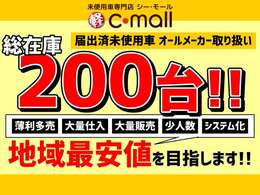 ☆★☆★年間販売台数800台！！在庫車は即納可能です！在庫数も約200台あります！！掲載車輌はほんの一例です！！非公開の在庫車多数あり、こんな車あるの？などお気軽にお電話下さい☆★☆★