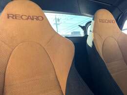 RECAROシートも綺麗です。