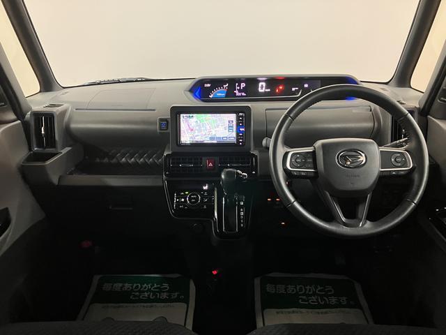 R2年式、走行3.0万kmで人気のパールホワイトのタントカスタムRS！　純正メモリーナビにバックカメラ、ナビ連動前後ドライブレコーダー等充実装備♪ターボエンジンにクルーズコントロールで軽快に走りますよ