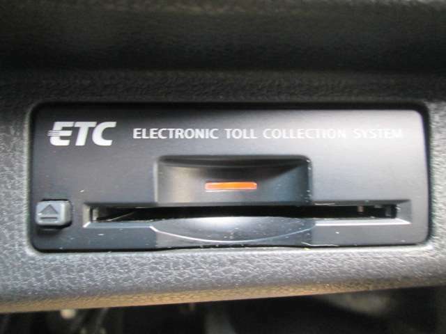 ETCも付いてます、高速ドライブを楽しんで下さい。