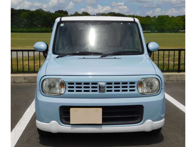 薄いブルー×白の爽やかなラパンです☆