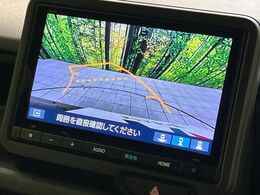 【バックカメラ】駐車時に後方がリアルタイム映像で確認できます。大型商業施設や立体駐車場での駐車時や、夜間のバック時に大活躍！運転スキルに関わらず、今や必須となった装備のひとつです！