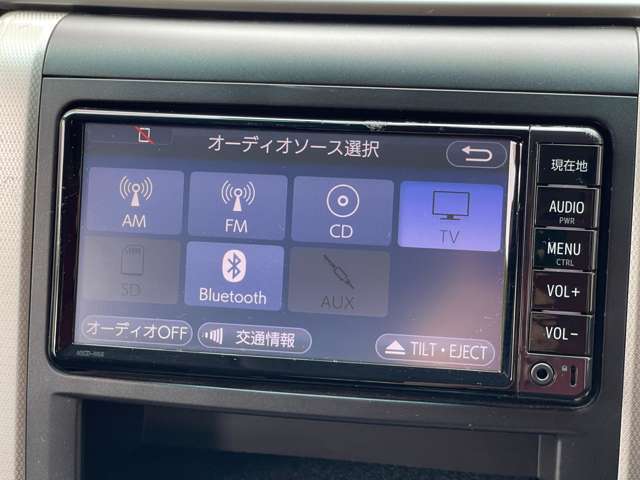 【ソース画面】CDやDVD、ラジオ等色々なメディアで快適ドライブ！