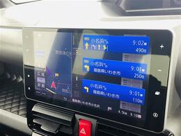 【カーナビ】ナビ利用時のマップ表示は見やすく、いつものドライブがグッと楽しくなります！