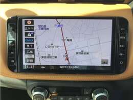 ナビ付き！目的地までスムーズにお出かけできますね！
