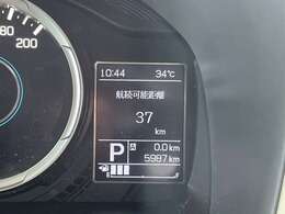 【スピードメーター】『スピードメーター』の画像になります。メーターがシンプルで見やすく運転しやすいですね！