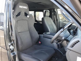 RECAROシート搭載済み！！座り心地もよくフィット感もばっちりです♪