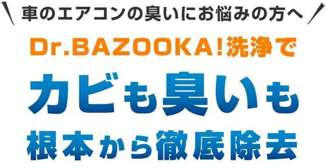 当社オススメのオプション【Dr.バズーカ】はいかがでしょうか。エアコン内部のエバポレーター洗浄、エアコンフィルター交換を行う事により、消臭、抗菌の効果がございます。