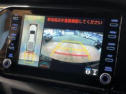 【パノラミックビューモニター】専用のカメラにより、上から見下ろしたような視点で360度クルマの周囲を確認することができます☆縦列駐車や幅寄せ時に活躍してくれます♪