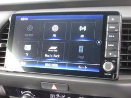 ナビゲーションはギャザズ9インチメモリーナビ(VXU-245FTi)が装着されております。AM、FM、CD、DVD再生、音楽録音再生、フルセグTV、Bluetoothがご使用いただけます。