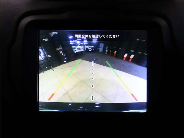 バックカメラは鮮明で視認性が良いです！