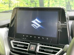 【大画面ナビ】人気の大型9インチナビを装備。存在感のある大画面はインパクト大！ナビ利用時のマップ表示は見やすく、テレビやDVDは臨場感がアップ！いつものドライブがグッと楽しくなります♪