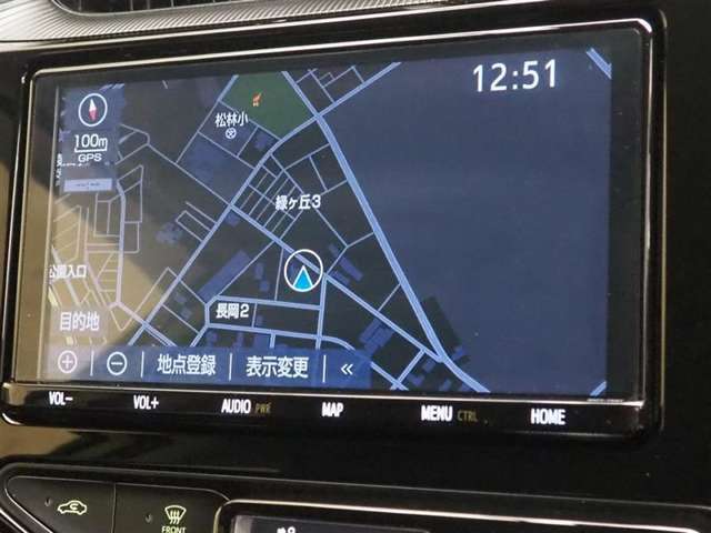トヨタ純正ナビ装備です！