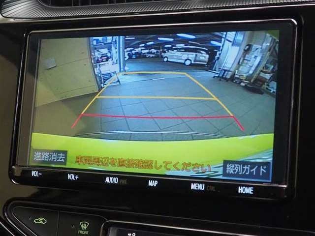 バックガイドモニター付なので駐車が苦手な方でも安心ですね！