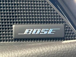 【BOSEサウンドシステム付き純正ナビ】充実のナビ機能はもちろん、高度なチューニング能力が搭載されており、高音質な音楽をお楽しみいただけます♪