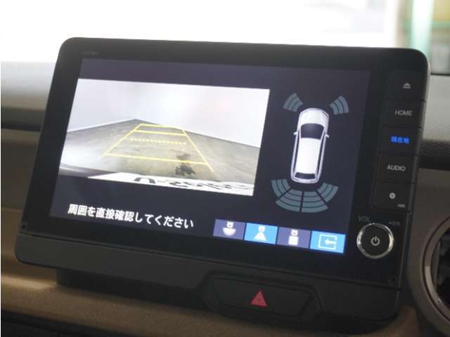 ◆バックカメラ◆リバースにするだけで映ります、後方の安全確認や、狭い駐車場での車庫入れ、雨の日や夜間など視界の悪い時に便利です！安全にバックする為には欠かせない装備です。