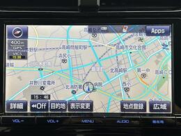 【純正9インチナビ】専用設計で車内の雰囲気にマッチ！ナビ利用時のマップ表示は見やすく、いつものドライブがグッと楽しくなります！