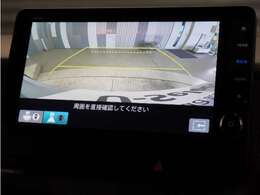 【バックカメラ】後退時も安心。リバース連動で画面が切り替わるのでとっても便利。