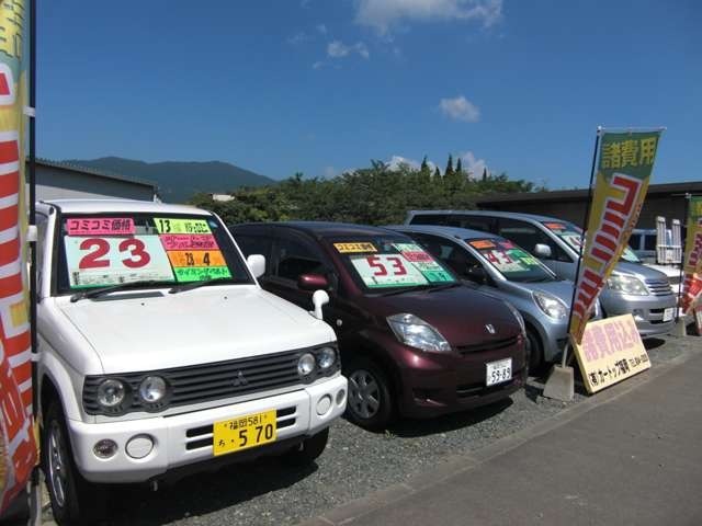 諸費用込みの格安車コーナーもございます！いつでも気軽に見に来てくださいね！