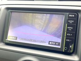 【バックカメラ】駐車時に後方がリアルタイム映像で確認できます。大型商業施設や立体駐車場での駐車時や、夜間のバック時に大活躍！運転スキルに関わらず、今や必須となった装備のひとつです！