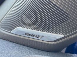 ●BOSEサラウンドシステム：モデル毎に最適な調整が施された、人気のサウンドシステムです。通常のスピーカーと比較しても音の広がりが感じられます。是非ご来店の上ご体感ください。