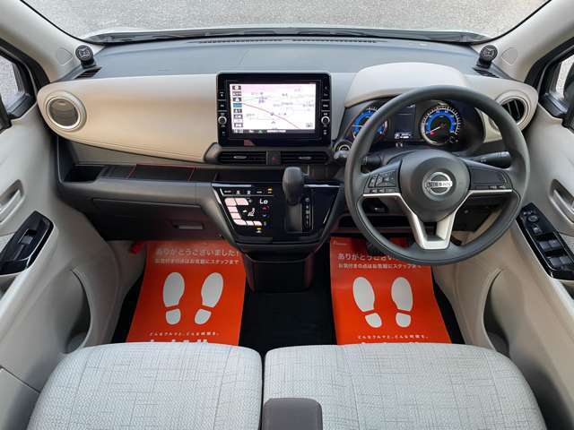 車内も隅々までしっかりクリーニング済です☆ご納車の前にも再度実施いたしますので快適にご使用頂けます♪