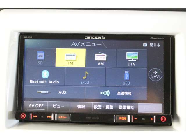 社外ナビゲーション！CD　DVD再生　ブルートゥース　フルセグTV対応です！