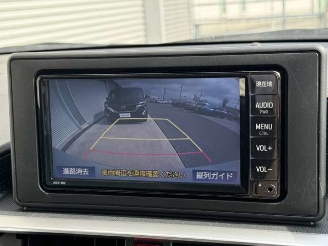 バックカメラも搭載しております☆『バックが苦手。。』というお声よく頂きます(＞_＜)駐車が苦手な方の強い味方です★運転が初心者の方にもおススメの装備ですよ(*^▽^*)