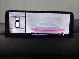 狭い場所での駐車やすれ違いなどでより的確な運転操作に役立つ360°ビューモニターが装備されています。