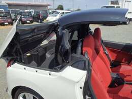 アクティブトップ電動オープン作動良好！